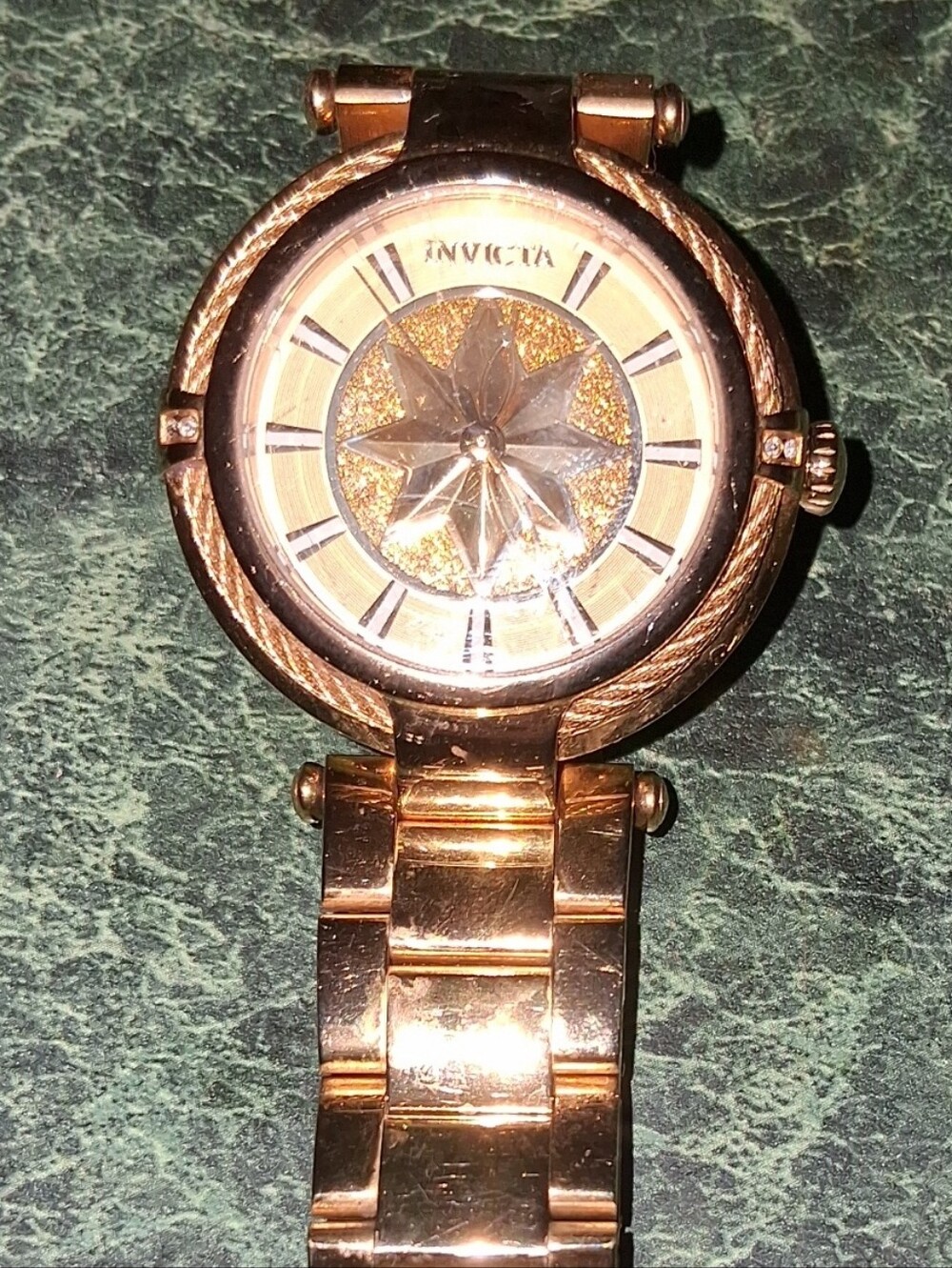 Invicta Gold-tone Captain Marvel Watch